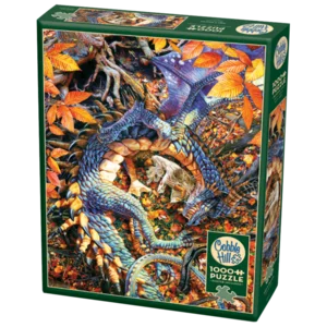 Puzzle Abby's Dragon in lino e cartone impermeabile, 1000pz