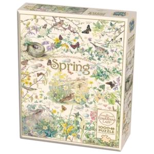 Puzzle Country Diary: Spring in lino e cartone, 1000pz