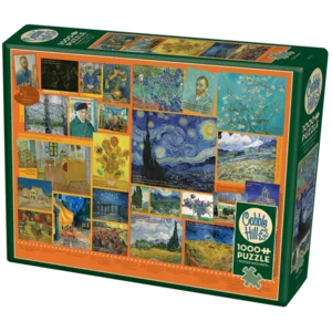 Puzzle Van Gogh in lino e cartone impermeabile, 1000pz