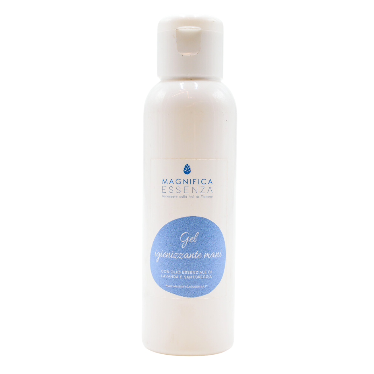 Händedesinfektionsgel mit ätherischem Öl aus Lavendel und Bohnenkraut, 100 ml