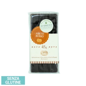 Cioccolato fondente all'olio essenziale di Abete Rosso, 45g