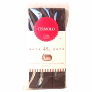 Cioccolato fondente all'olio essenziale di Cirmolo, 45g