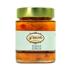 Zucca Gialla in olio Evo con aromi della Calabria, 300g