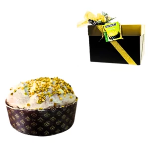 Handwerklich hergestellter Pistazien-Panettone, 1 kg