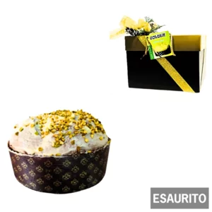 Handwerklich hergestellter Pistazien-Panettone, 1 kg