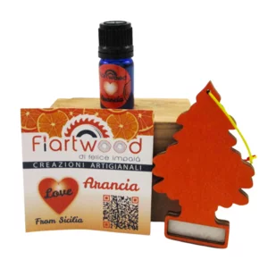 Parfümeur aus Holz mit sizilianischem Orangenduft
