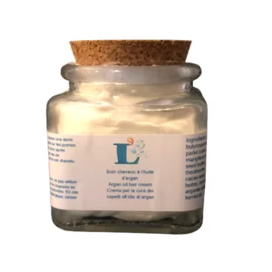 Crème capillaire à l'huile d'argan, 50g