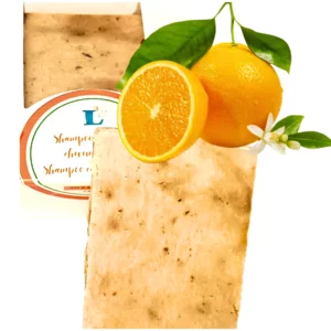 Festes Shampoo mit Vitamin B und Orange, 100 g