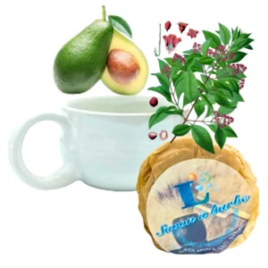 Rasierseife mit Avocado- und Sandelholzöl,