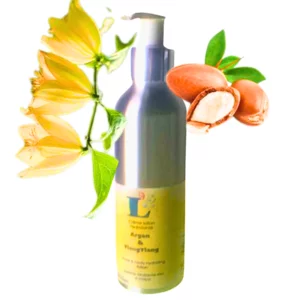 Lozione idratante viso e corpo all'olio d'argan e ylangylang, 150ml
