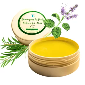 Baume pour les pieds à l'arbre à thé et au patchouli, 90 ml