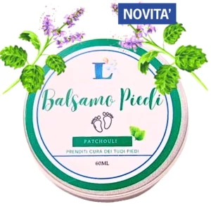 Baume pour les pieds à l'arbre à thé et au patchouli, 60ml