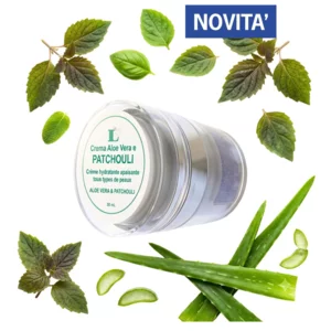 Crema aloe vera e patchouli, 50ml