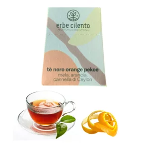Tè nero orange pekoe con cannella di ceylon, arancia e mela, 50g