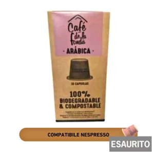 Caffè arabica torrefatto, 10 capsule  compatibili Nespresso®