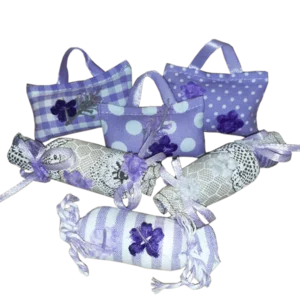 Box 6 bon bon & bag, profumatori artigianali alla lavanda della Provenza