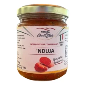 Nduja di Gerace, purée de porc à tartiner au piment fort, pot de 250 g