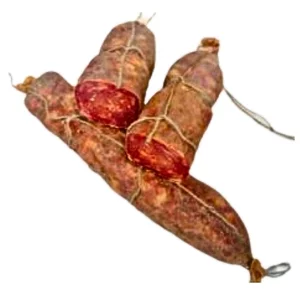 Süße rote Sopressata mit schwarzem Pfeffer, ohne Konservierungsstoffe, 1kg