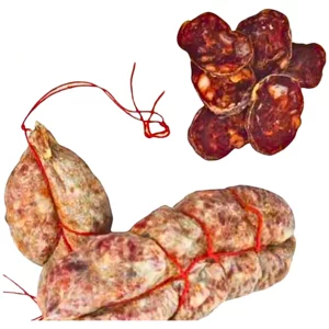 Kalabrische würzige Sopressata, ohne Konservierungsstoffe, 1kg