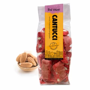 Cantucci artigianali red velvet, 200g