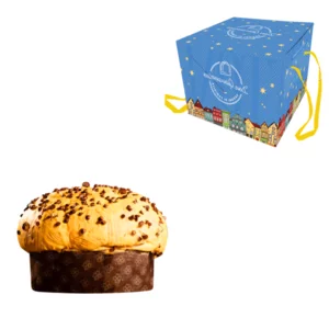 Orangen- und Schokoladen-Panettone