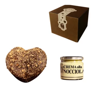 Dolce Cuore Noccioloso + 200 g Glas Haselnusscreme zum Verteilen 