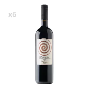 Vino rosso biologico siciliano Mamertino Doc, 6 x 750 ml 