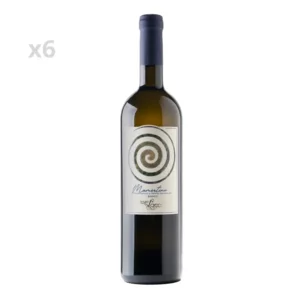 Vino bianco biologico siciliano Mamertino Doc, 6 x 750 ml 