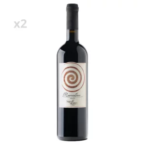 Vino rosso biologico siciliano Mamertino Doc, 2x750 ml 