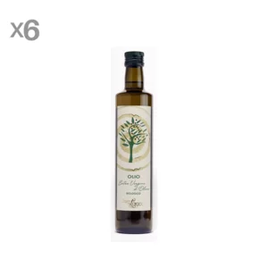 Olio EVO  biologico Tenuta Lacco, 6x500ml