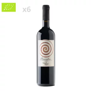 Vino rosso biologico siciliano Mamertino Doc, 6 x 750 ml 