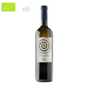 Vino bianco biologico siciliano Mamertino Doc, 6 x 750 ml 