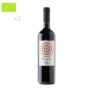 Vino rosso biologico siciliano Mamertino Doc, 2x750 ml 