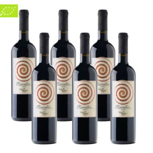Vino rosso biologico siciliano Mamertino Doc, 6 x 750 ml 