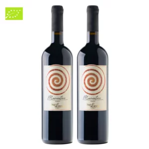 Vino rosso biologico siciliano Mamertino Doc, 2x750 ml 