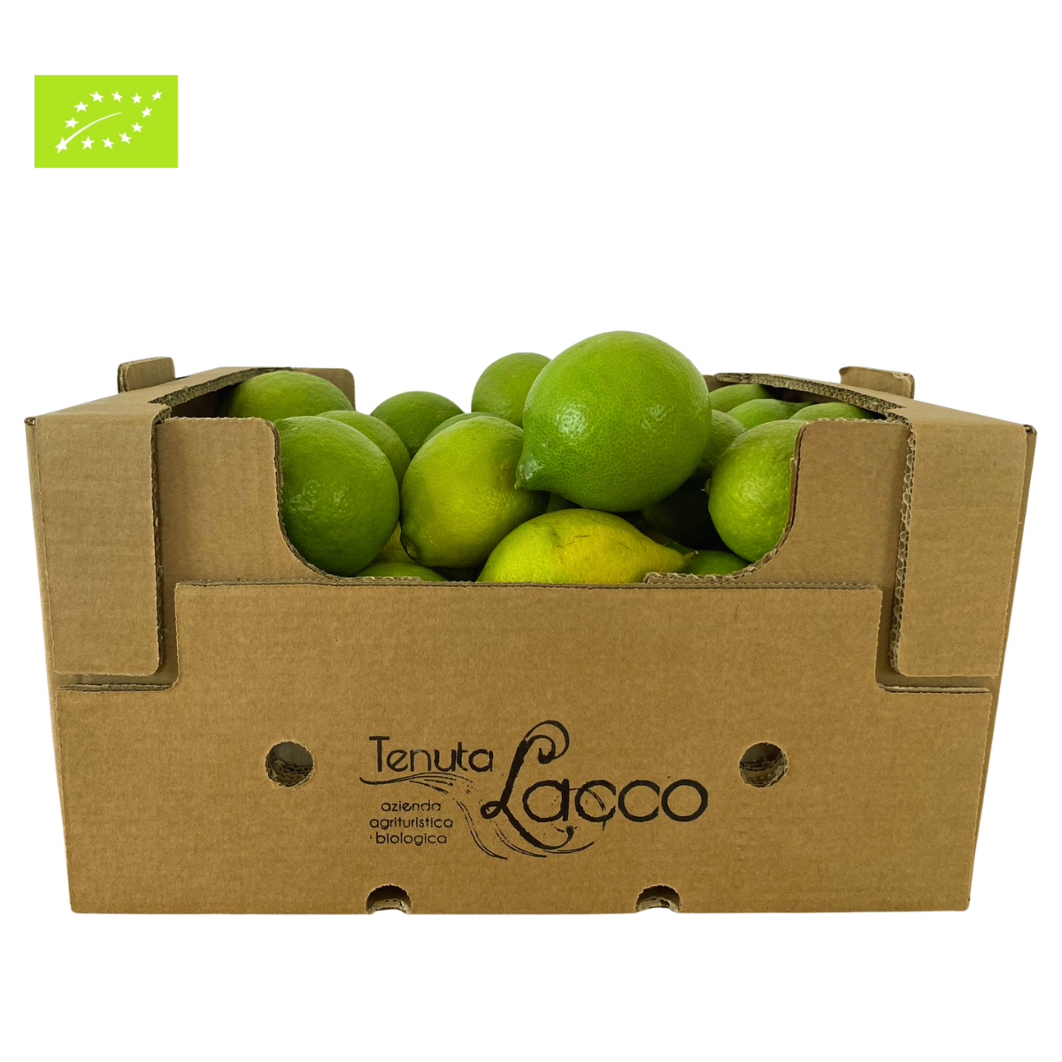 Limoni zagara bianca biologici siciliani verdelli, cassetta da 20kg 