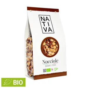 Noisettes bio décortiquées et grillées, 1kg