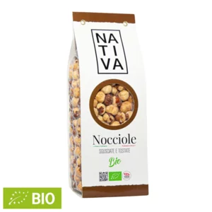 Geschälte und geröstete Bio-Haselnüsse, 500gr