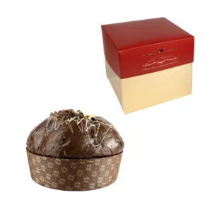 Panettone artigianale ai tre cioccolati, 750g