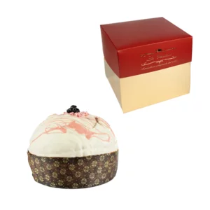 Panettone artigianale mandorlato all'amarena, 750g