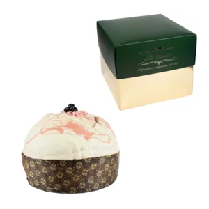 Panettone artigianale mandorlato all'amarena, 1kg