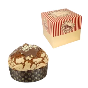 Panettone rhum, castagne e cioccolato, 1Kg
