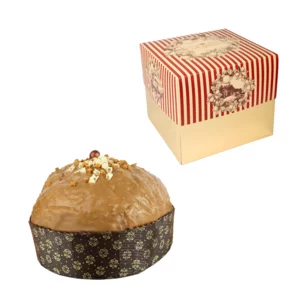 Panettone artisanal caramel et abricot, 750g