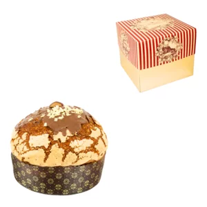 Panettone rhum, castagne e cioccolato, 1Kg