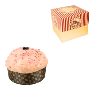 Panettone artigianale mandorlato all'amarena, 1kg