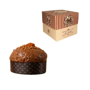 Panettone artigianale caramello e albicocca, 1kg