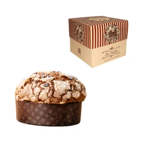 Panettone artigianale mandorlato al cioccolato, 1kg