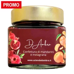 Confettura di mandarini e melagrana D'Ambra, 220g