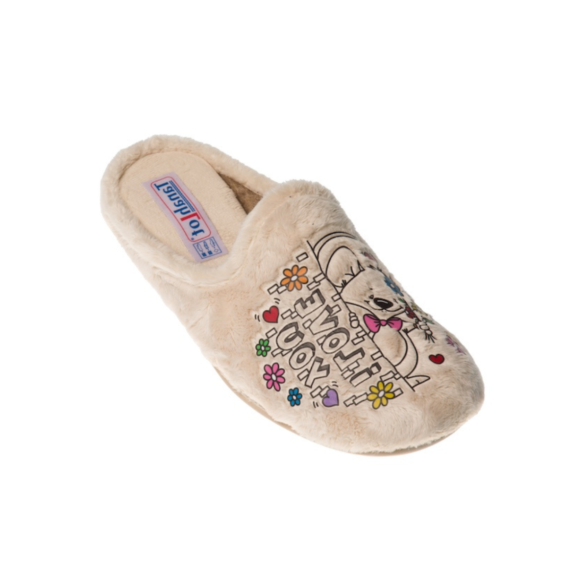 Sabots En Peluche Abeille Mignons - Pantoufles Chaudes D'hiver Pour Femme - Maison Et Intérieur - Semelle Antidérapante