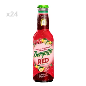 Bibita frizzante Bergotto Red, 24x200ml